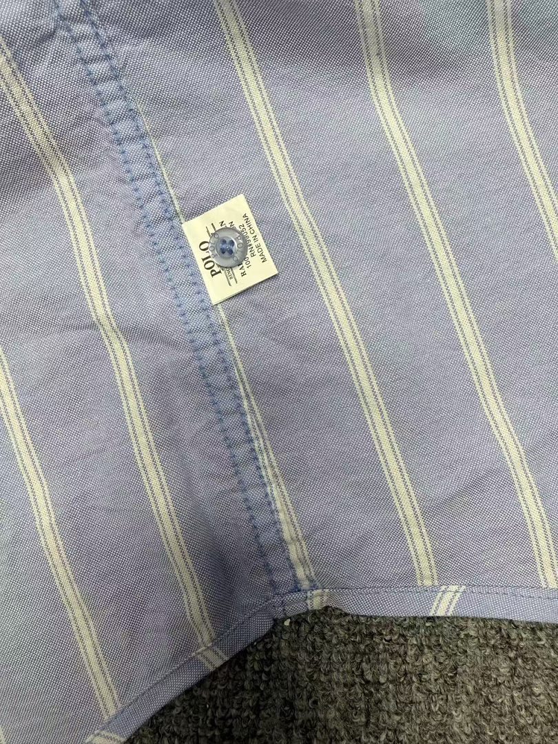 Ralph Lauren Classic Fit Stripe Cotton Broadcloth · A3158 — תמונה 11