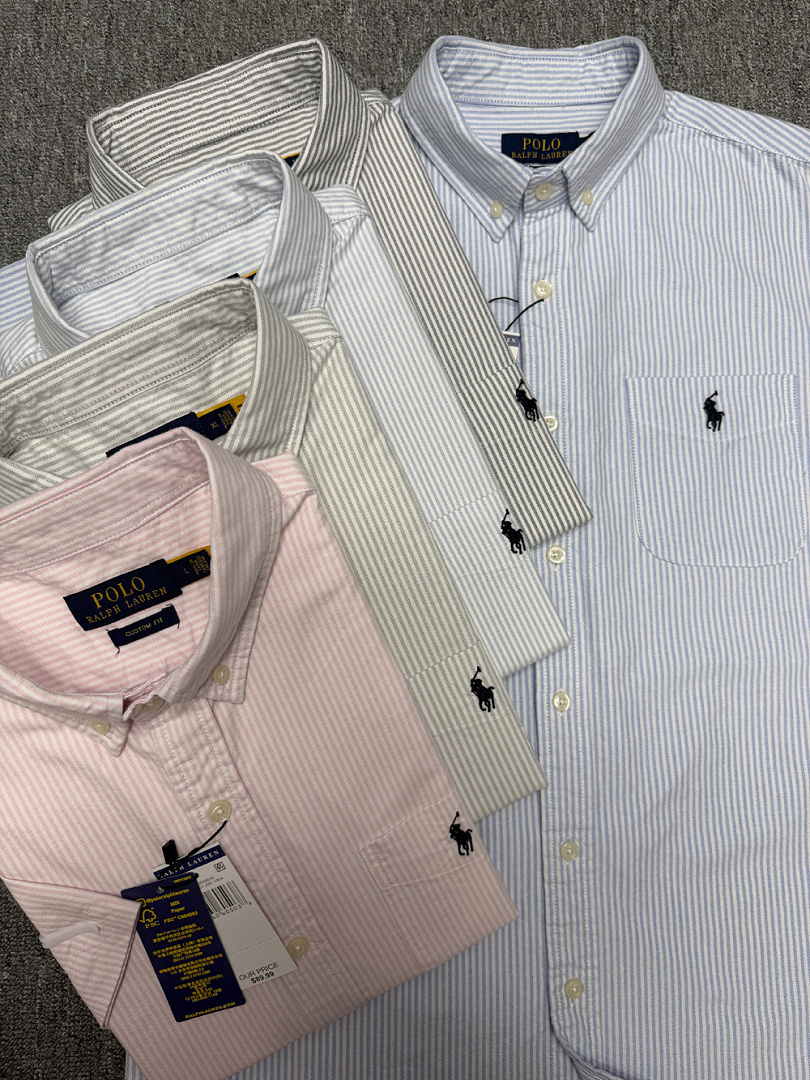Ralph Lauren Classic Fit Striped Oxford Shirt · A3277 — תמונה 42