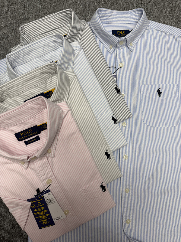 Ralph Lauren Classic Fit Striped Oxford Shirt · A3277 — תמונה 43