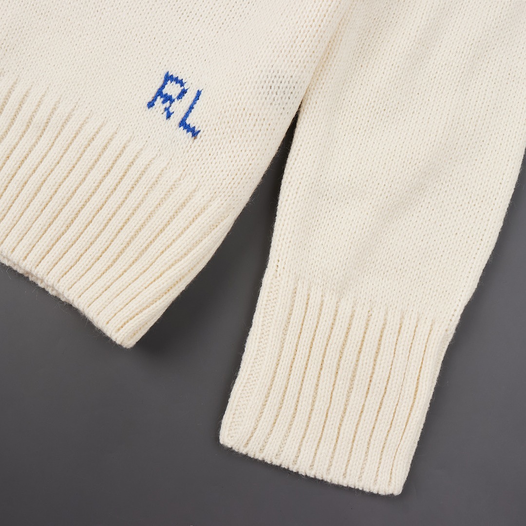 Ralph Lauren Polo Bear Cotton Crewneck Sweater · A3378 — תמונה 11
