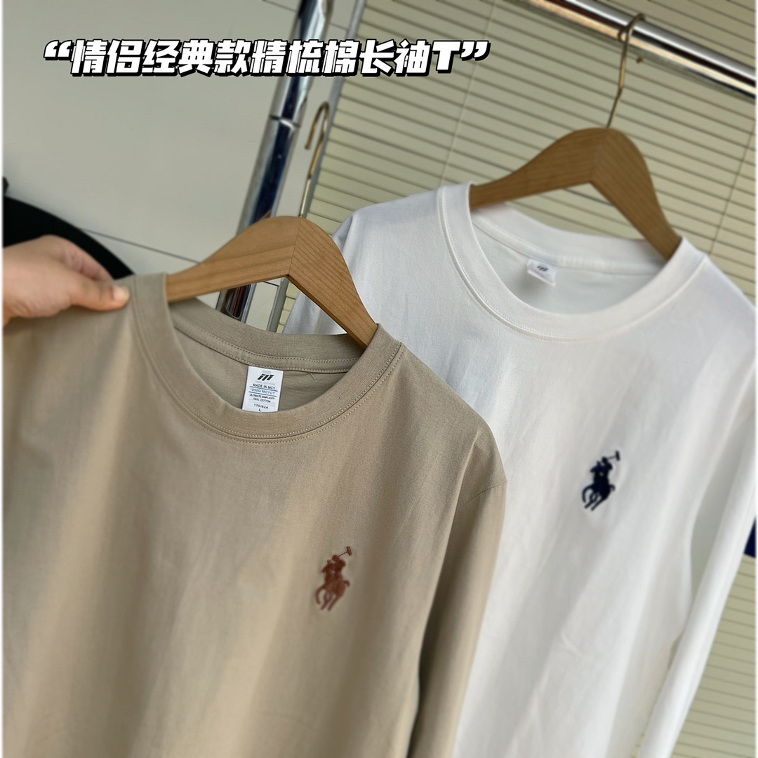 Polo Ralph Lauren Cotton Jersey Long Sleeve T-Shirt · A2712 — תמונה 10