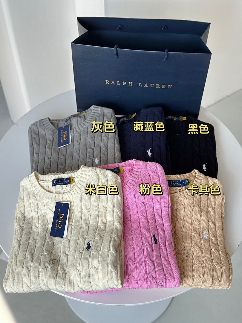 Polo Ralph Lauren Julianna Cable Knit Sweater · A2907 — תמונה 14