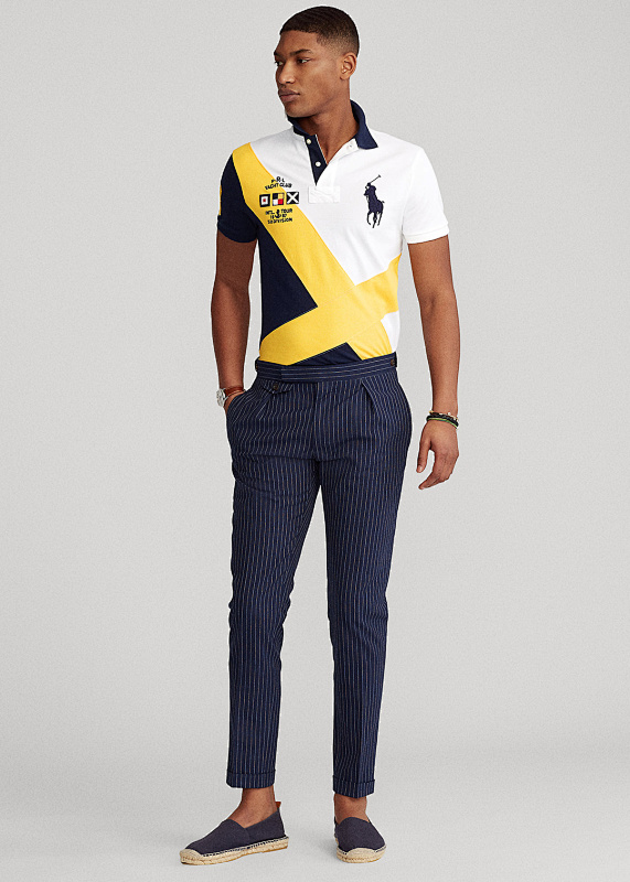 Ralph Lauren Custom Slim Fit Mesh Polo · A2444 — תמונה 9