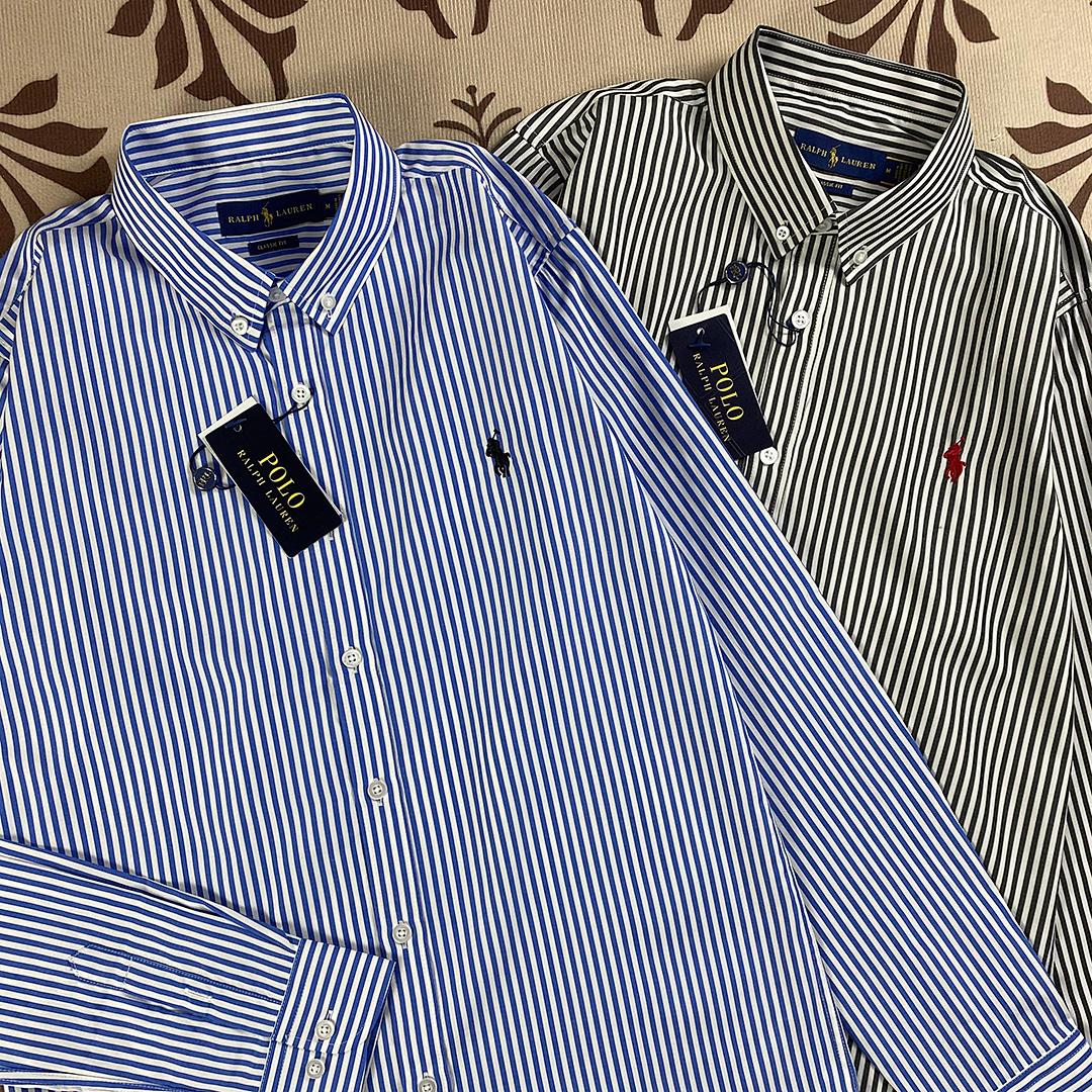 Ralph Lauren Striped Cotton Shirt · A2418 — תמונה 21