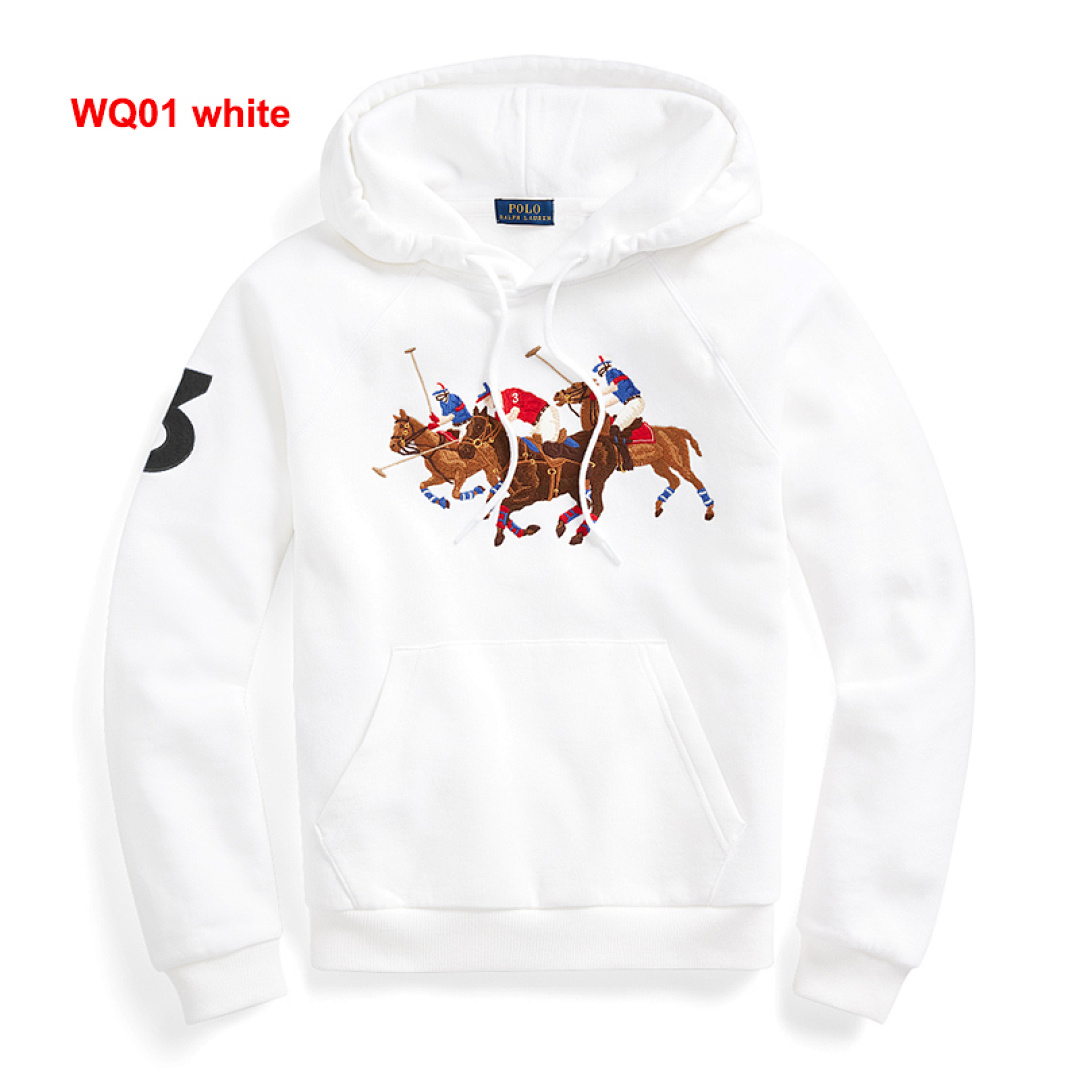 Ralph Lauren Triple-Pony Fleece Hoodie · A1353 — תמונה 4