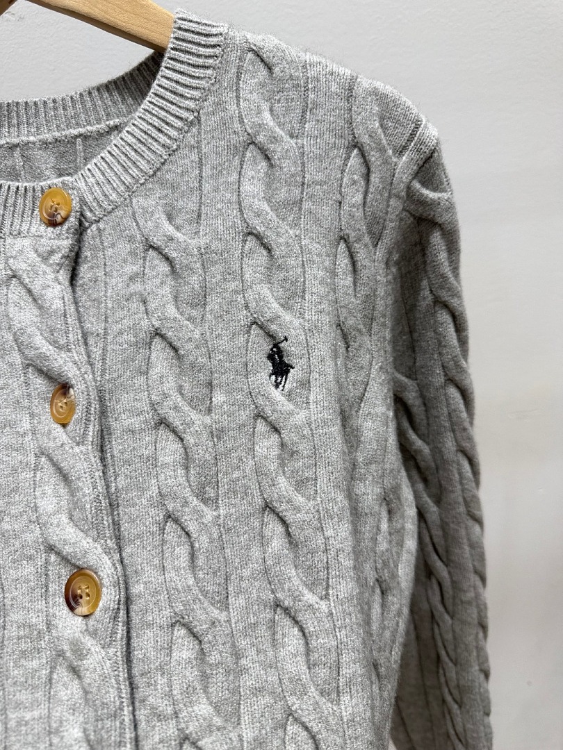 Ralph Lauren Cable-Knit Wool-Cashmere Cardigan · A3364 — תמונה 12