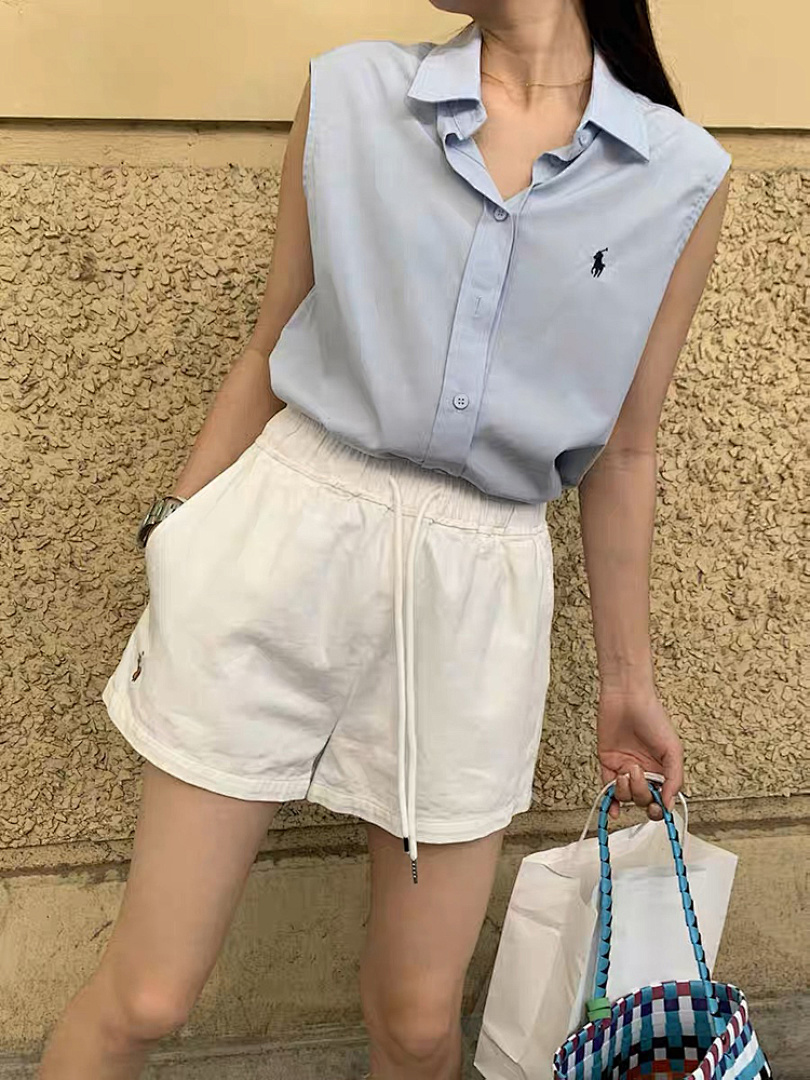 Ralph Lauren Sleeveless Oxford Shirt · A1576 — תמונה 19