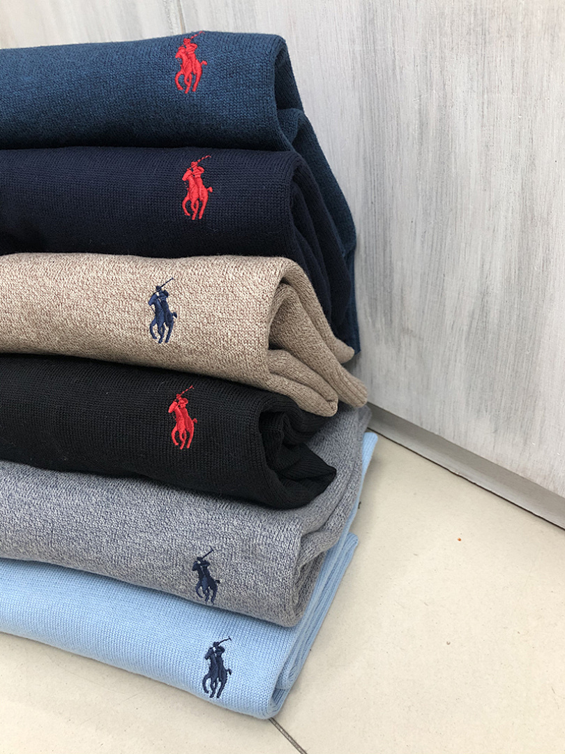 Ralph Lauren Textured Cotton Crewneck Sweater · A843 — תמונה 16