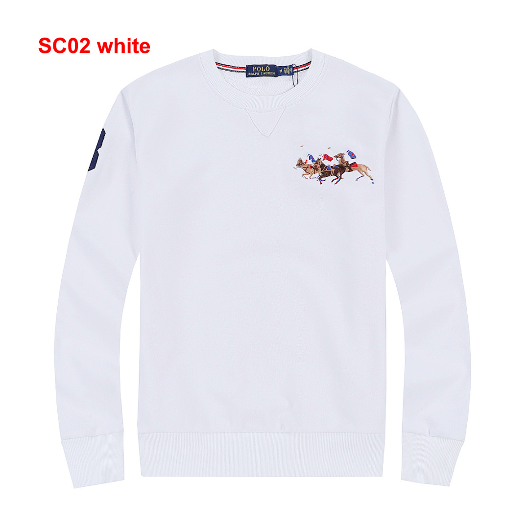 Ralph Lauren Triple-Pony Fleece Sweatshirt · A2521 — תמונה 4