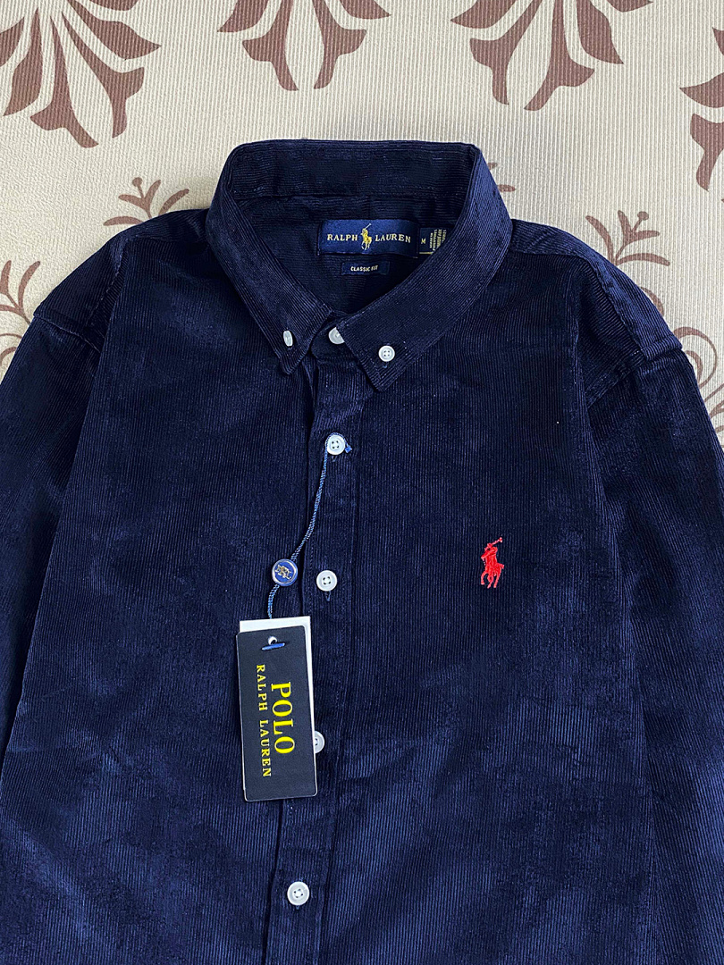 Polo Ralph Lauren Corduroy Long-Sleeve Collared Shirt · A2496 — תמונה 19