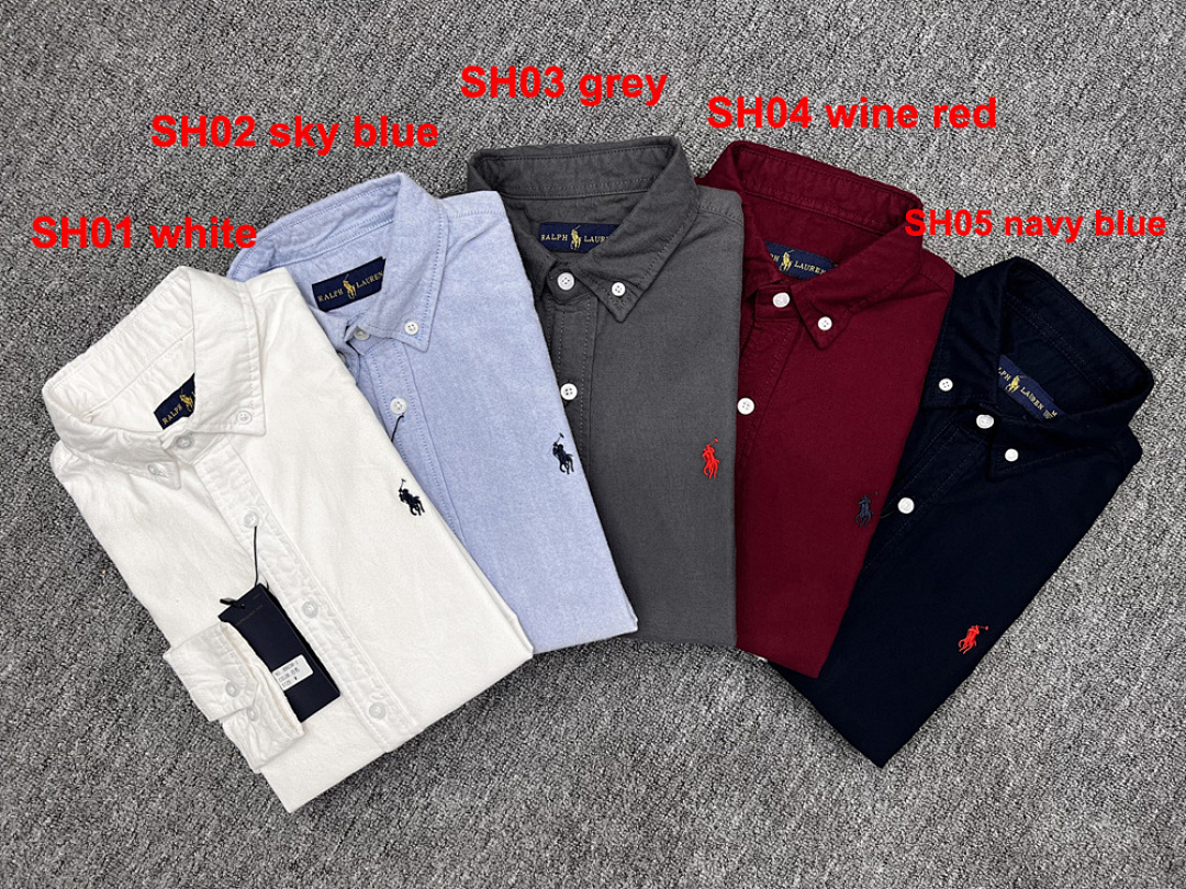 Ralph Lauren Oxford Button-Down Shirt · A2699 — תמונה 3