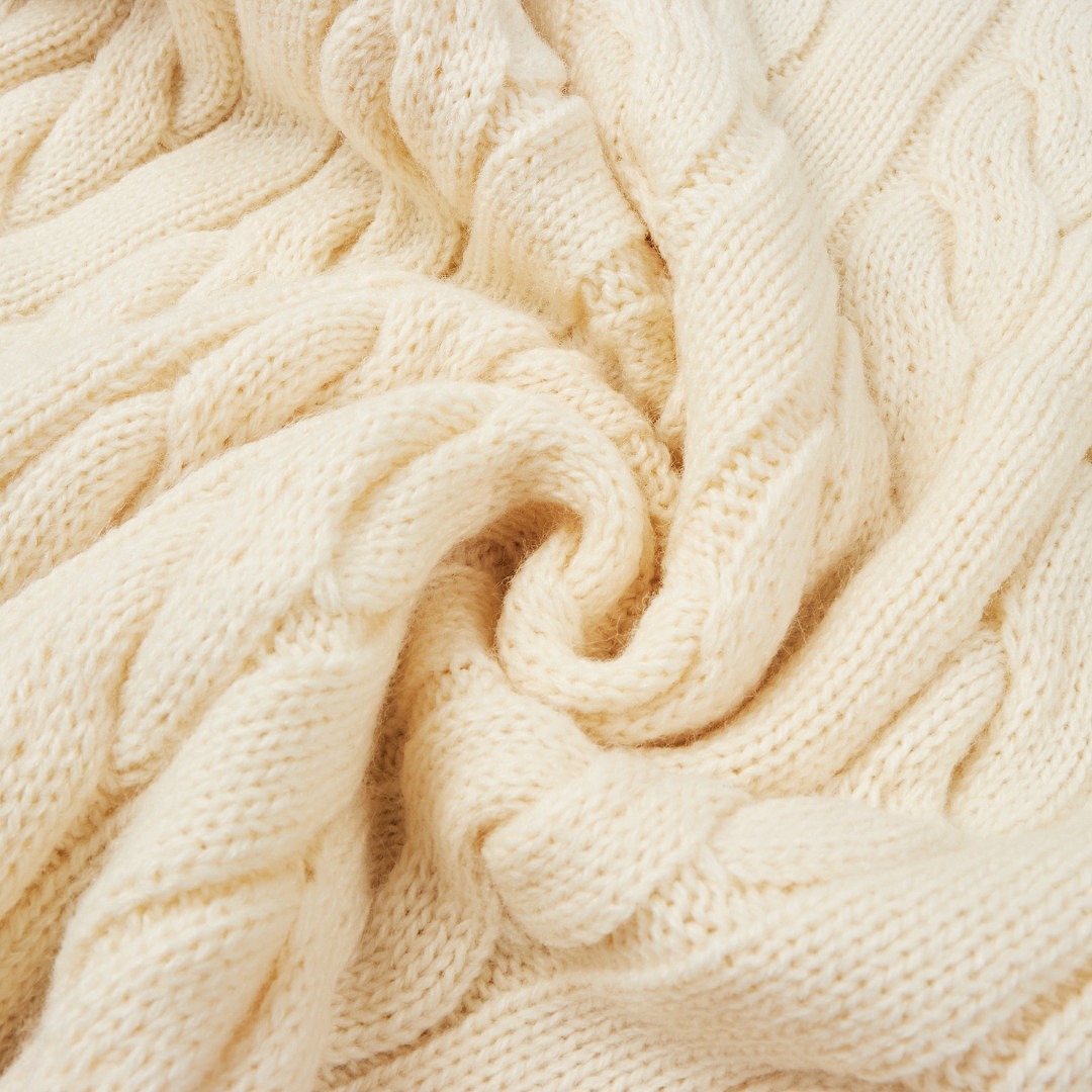 Ralph Lauren Cable Knit Quarter Zip Pullover · A3425 — תמונה 5