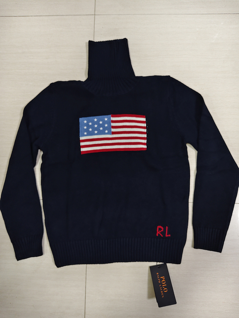 Ralph Lauren Flag Turtleneck Sweater · A2931 — תמונה 10