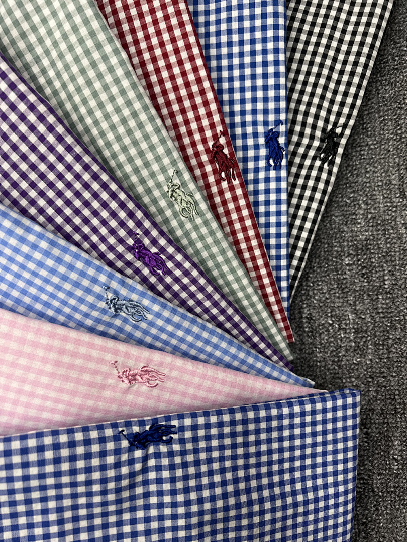 Polo Ralph Lauren Gingham Stretch Poplin Shirt · A2351 — תמונה 19