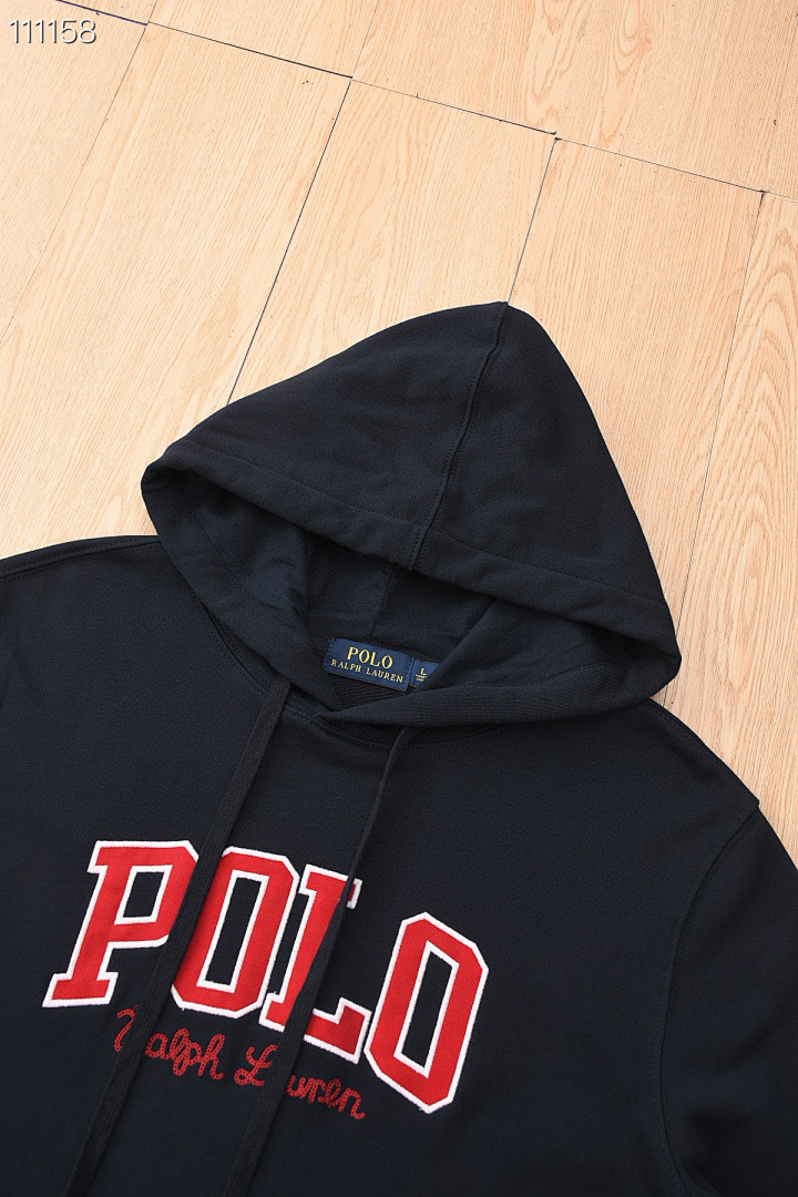 Polo Ralph Lauren RL Fleece Plaid-Logo Hoodie · A2108 — תמונה 30