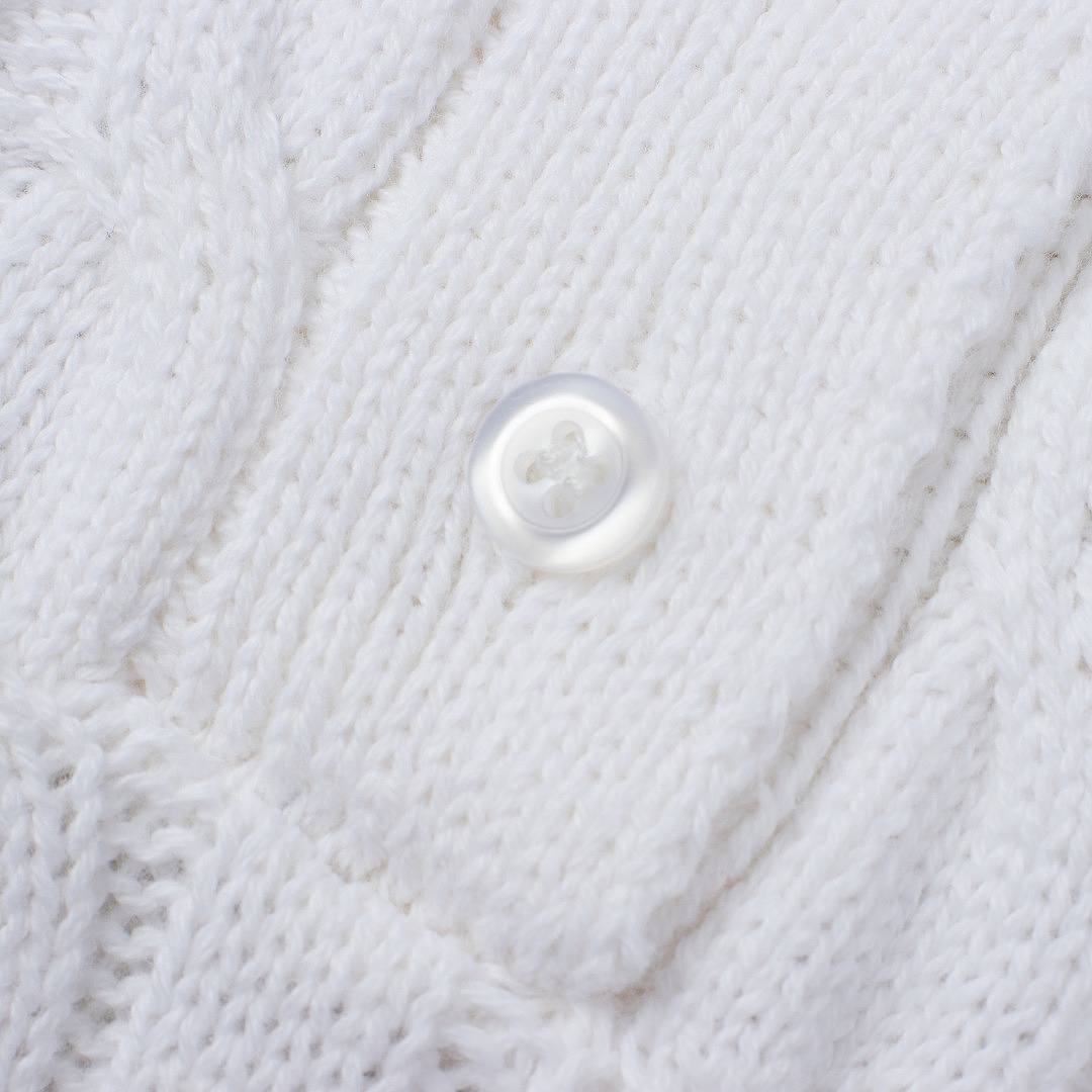 Ralph Lauren US Open Cable-Knit Polo-Collar Sweater · A3448 — תמונה 9