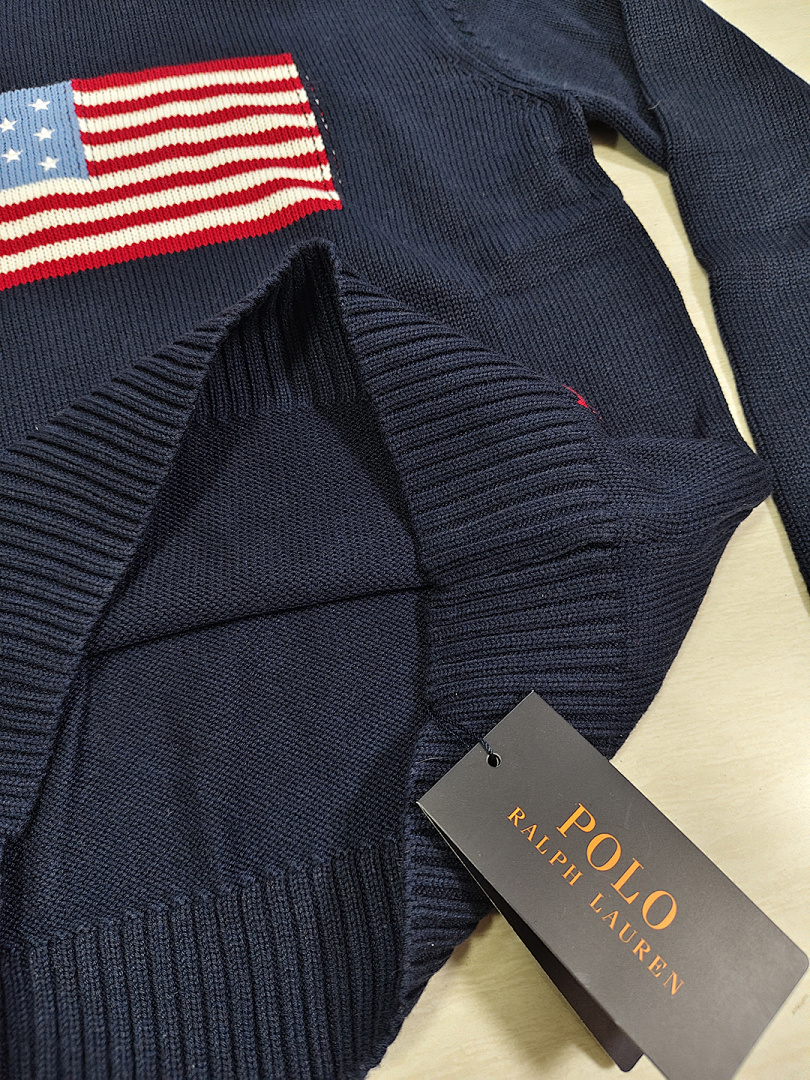 Ralph Lauren Flag Turtleneck Sweater · A2931 — תמונה 6