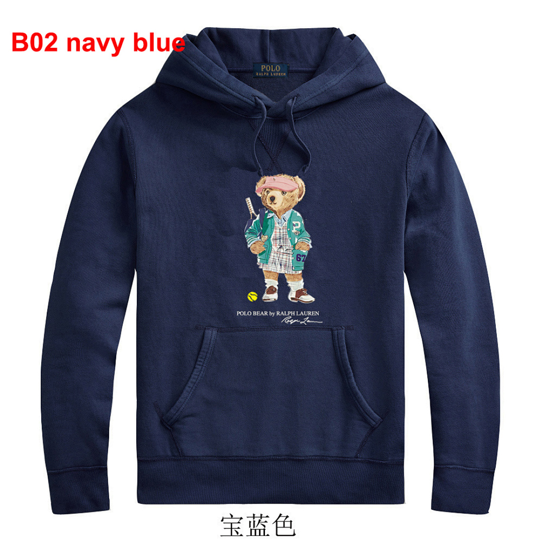 Ralph Lauren Polo Bear Fleece Hoodie · A2599 — תמונה 24