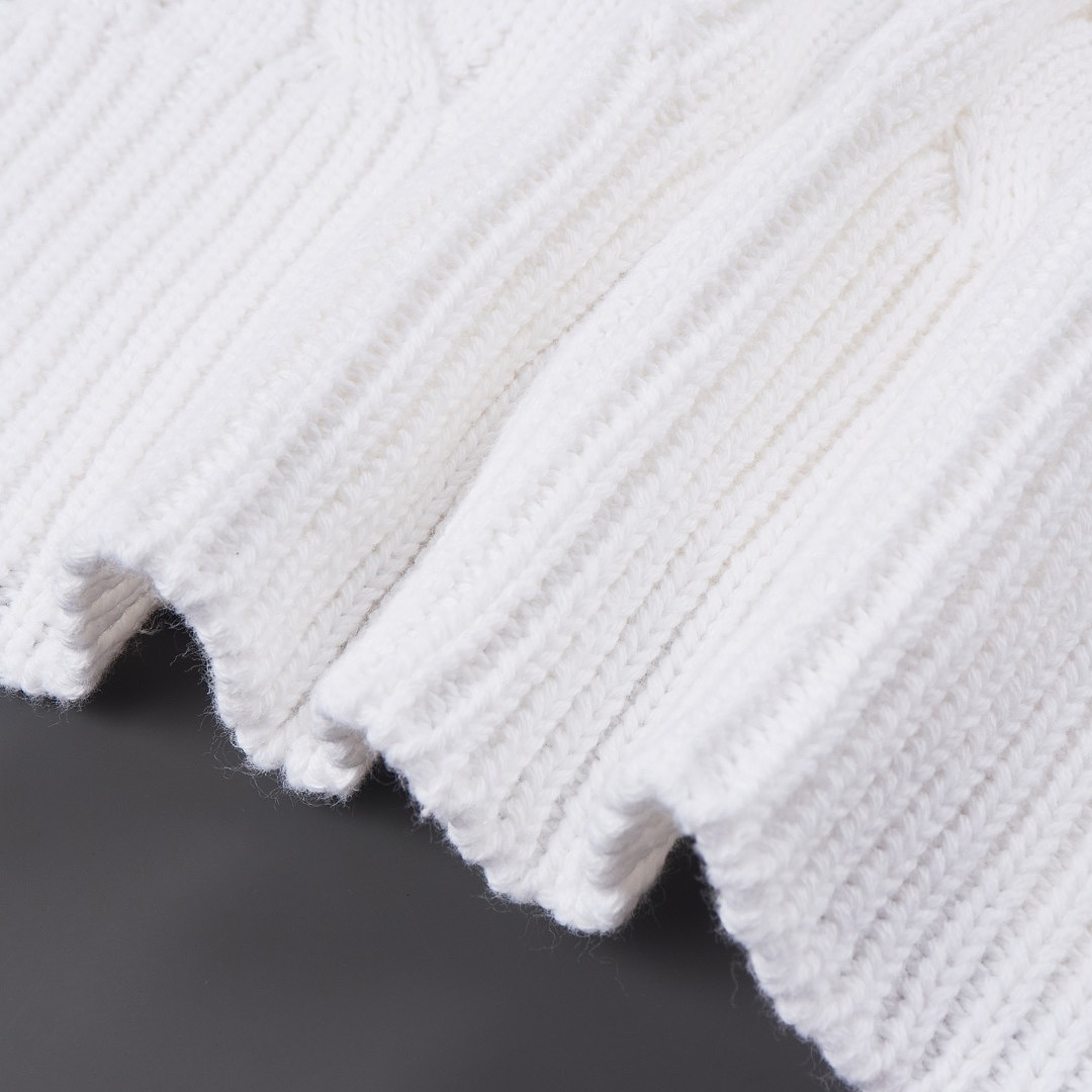 Polo Ralph Lauren Cable Knit Cotton Crewneck Cardigan · A3429 — תמונה 4