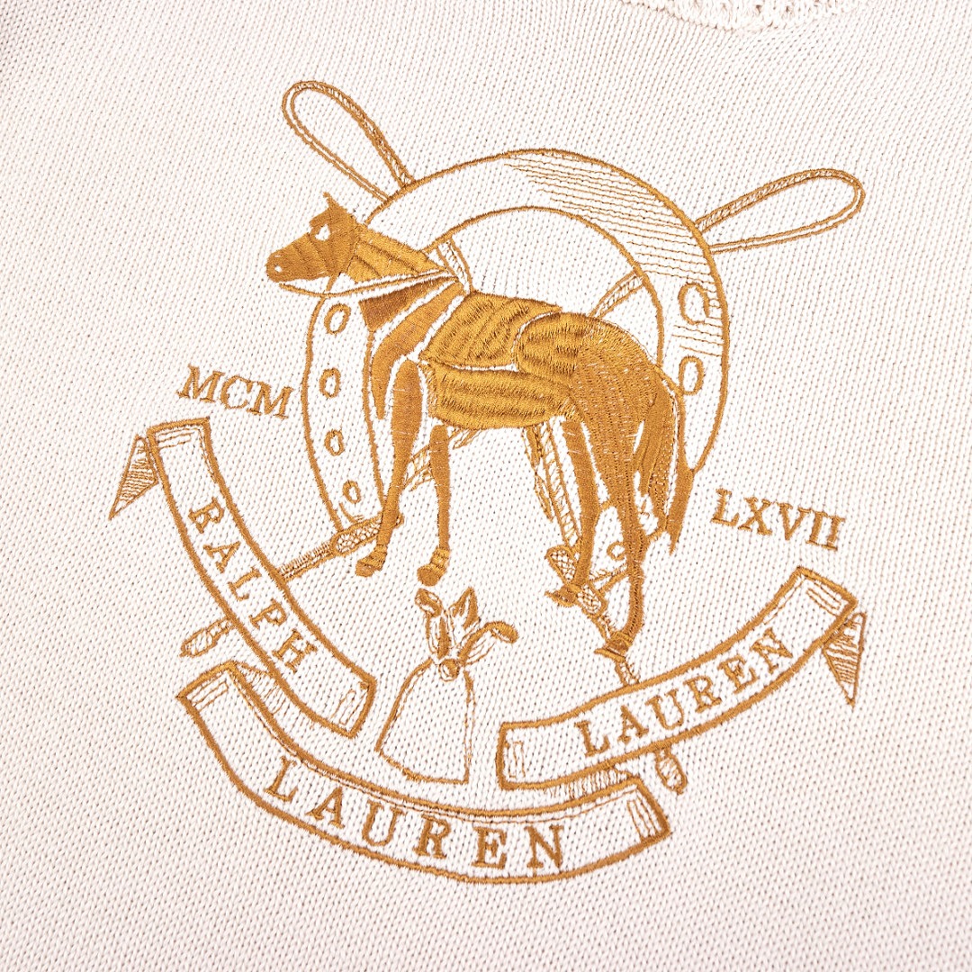 Ralph Lauren Polo Bear Cotton Crewneck Sweater · A3464 — תמונה 9
