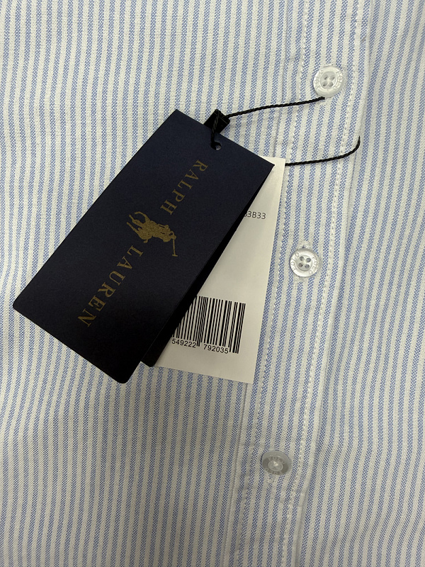 Ralph Lauren Striped Oxford Shirt · A3208 — תמונה 36