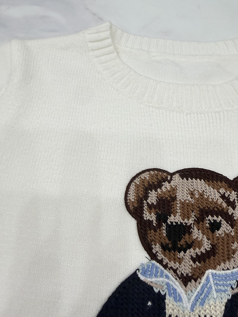 Ralph Lauren Polo Bear Cotton Crewneck Sweater · A3396 — תמונה 83