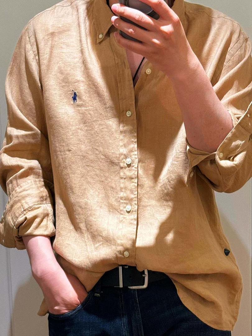 Ralph Lauren Classic Fit Linen Shirt · A2396 — תמונה 12