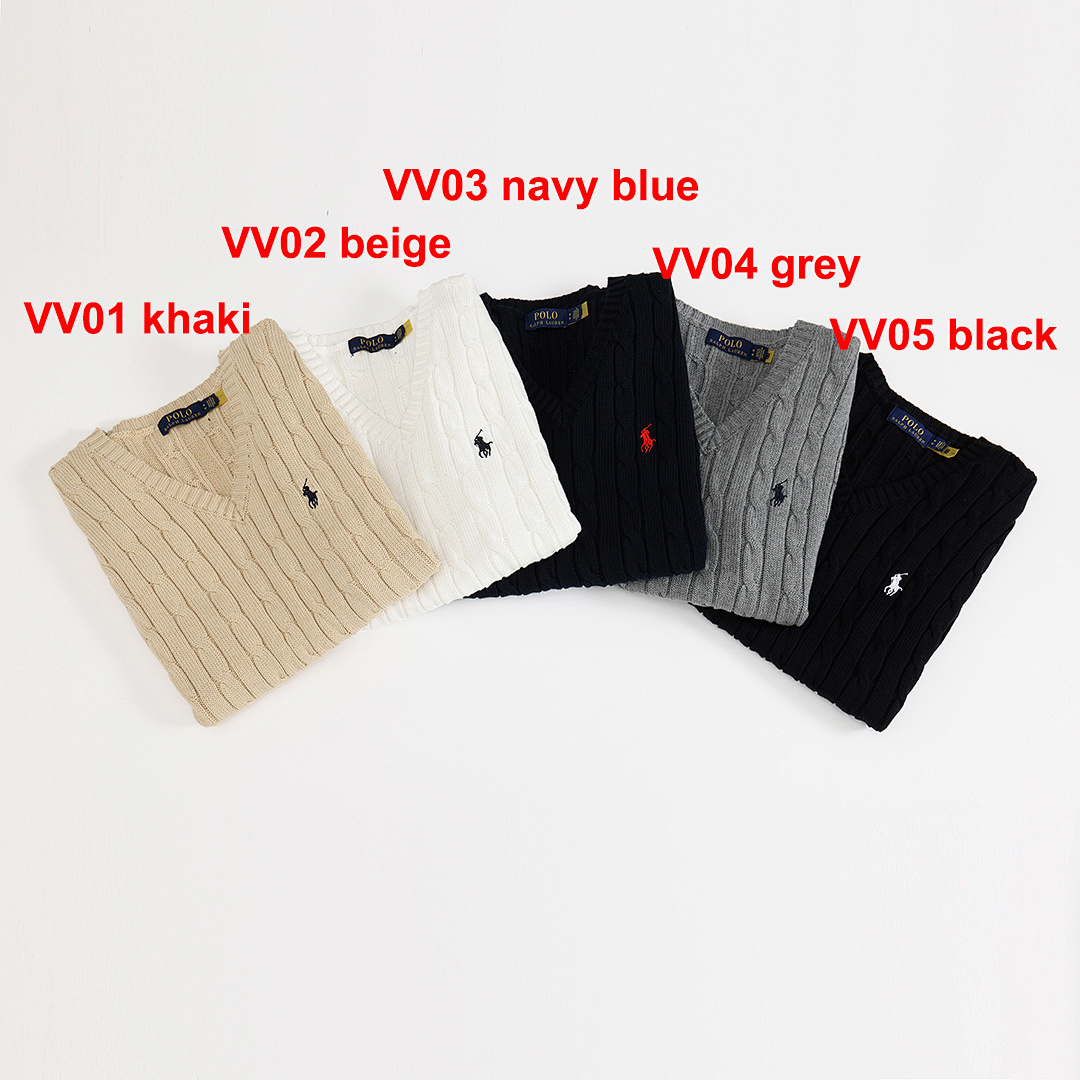 Polo Ralph Lauren Cable-Knit Cotton Sweater Vest · A2831 — תמונה 3