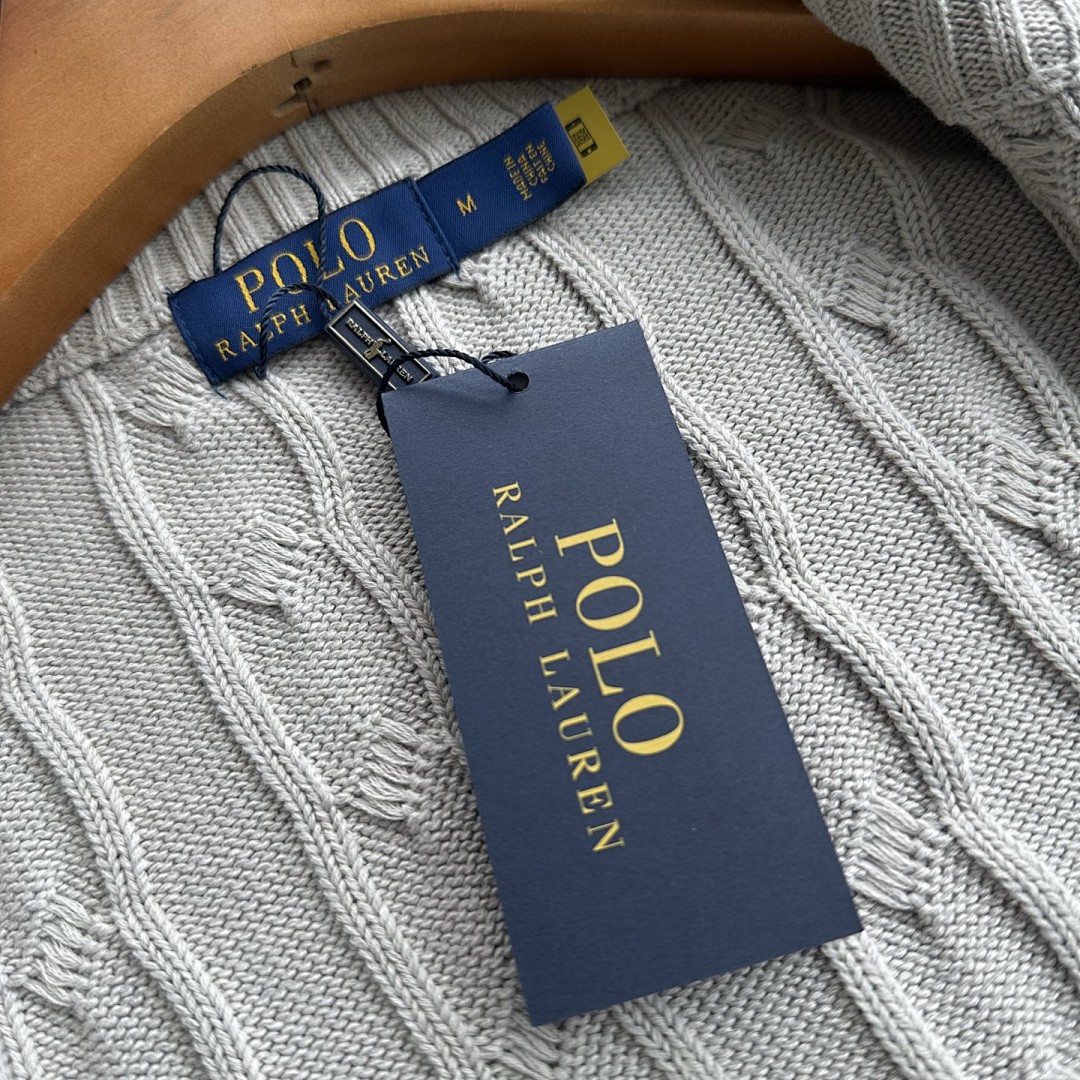 A2592 Rauph Lauren men sweater zipper model — תמונה 4