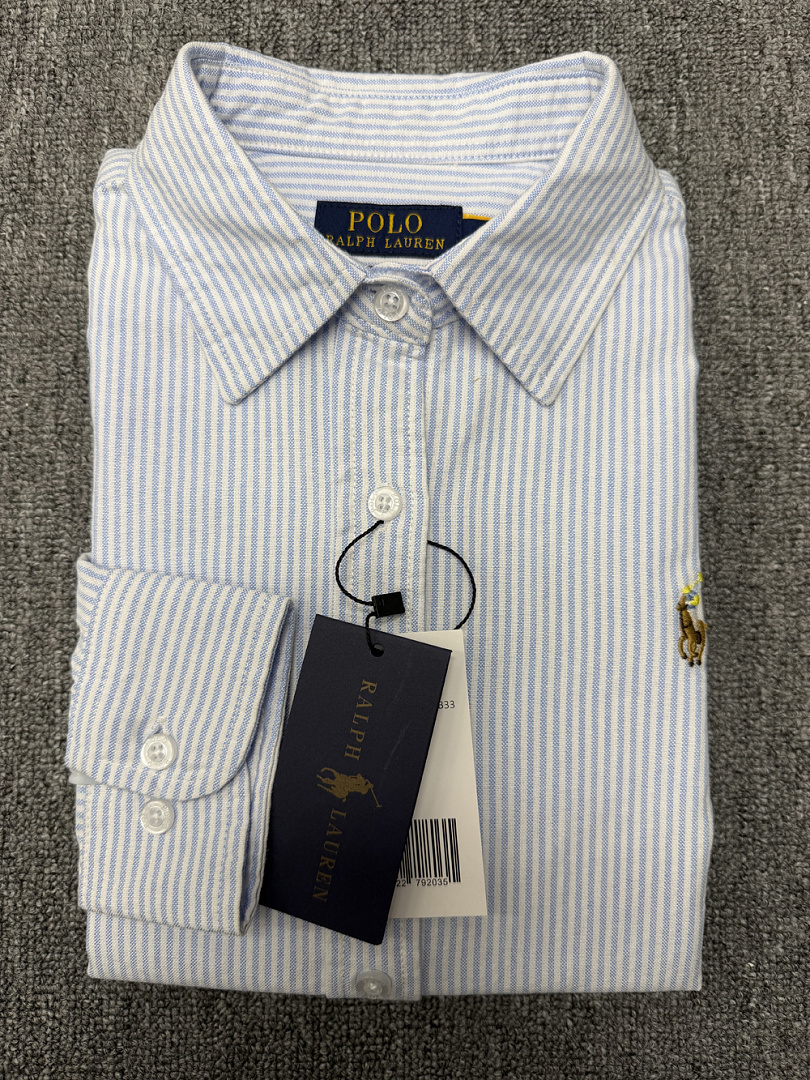 Ralph Lauren Striped Oxford Shirt · A3208 — תמונה 49