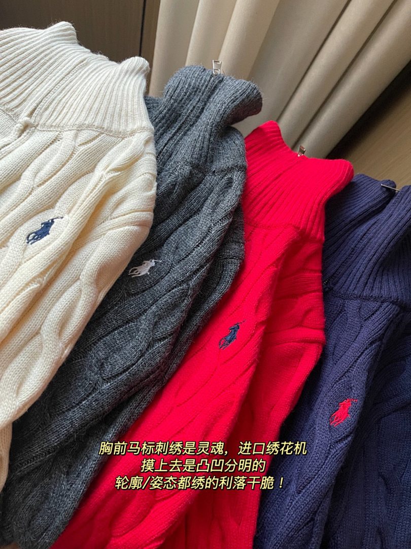 Ralph Lauren Cable Half-Zip Sweater · A2926 — תמונה 58