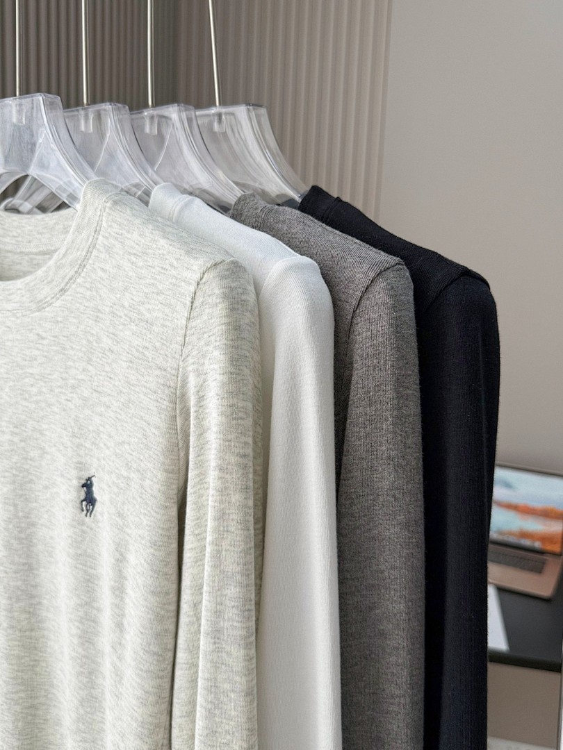 Polo Ralph Lauren Cotton Jersey Long Sleeve T-Shirt · A2589 — תמונה 17