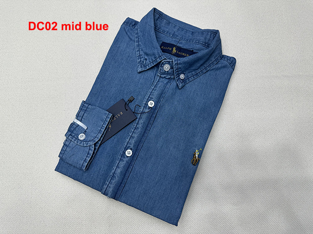 Ralph Lauren Custom Fit Denim Shirt · A916 — תמונה 6