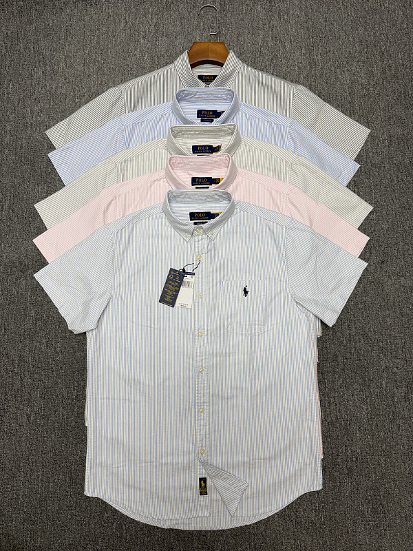 Ralph Lauren Classic Fit Striped Oxford Shirt · A3277 — תמונה 45