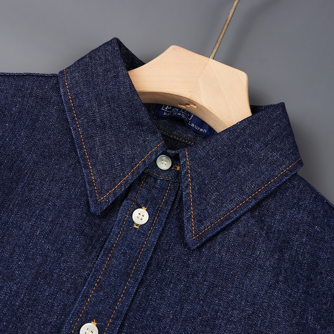 Polo Ralph Lauren The Big Cotton Denim Shirt · A3466 — תמונה 11
