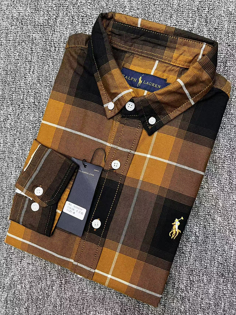 Ralph Lauren Classic Fit Plaid Flannel Shirt · A2640 — תמונה 25