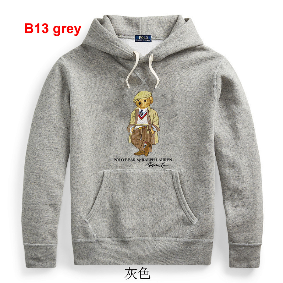 Ralph Lauren Polo Bear Fleece Hoodie · A2599 — תמונה 14