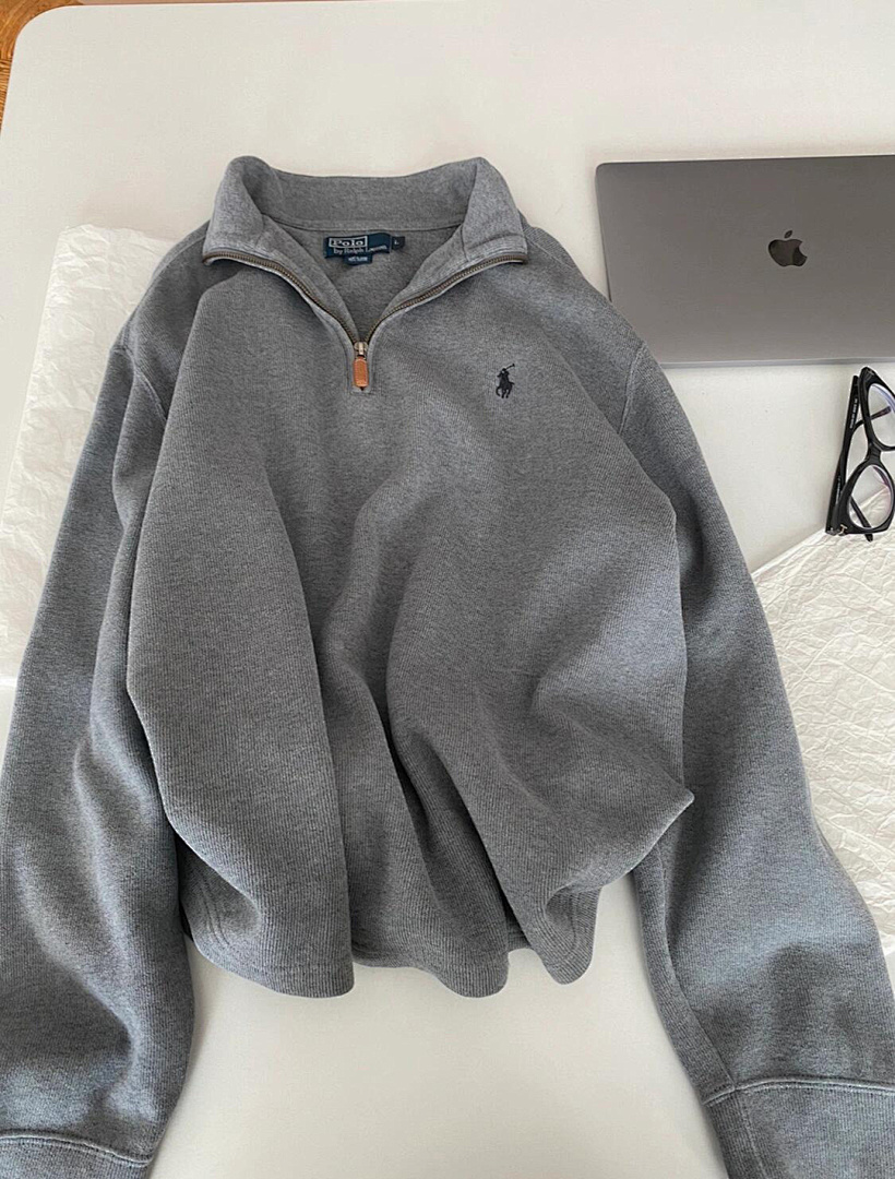 Ralph Lauren Estate Rib Half-Zip Pullover · A2555 — תמונה 18