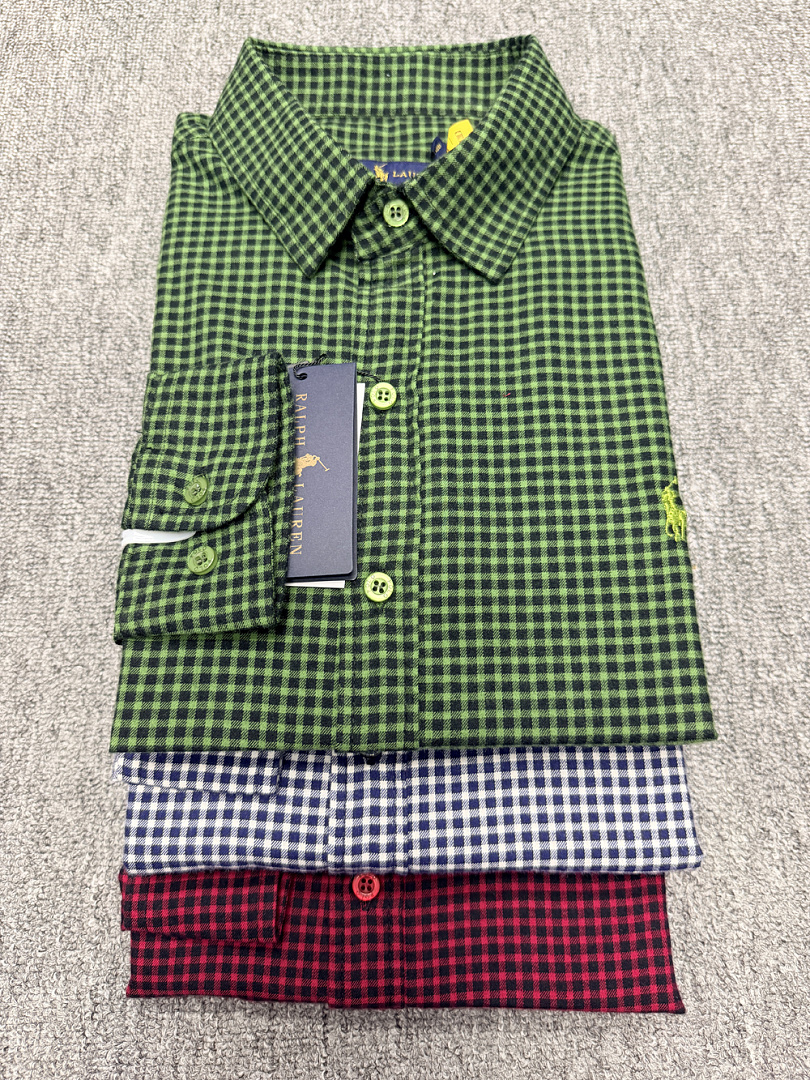Ralph Lauren Gingham Stretch Poplin Shirt · A3157 — תמונה 24