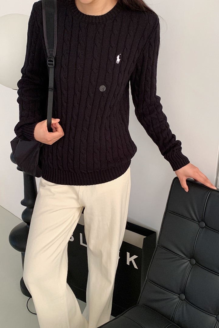 Polo Ralph Lauren Julianna Cable Knit Sweater · A2907 — תמונה 23