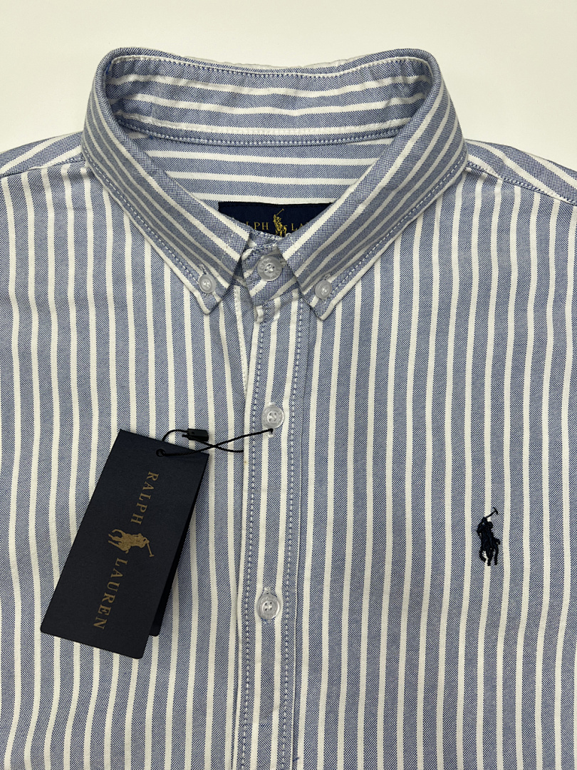 Ralph Lauren Striped Oxford Shirt · A2308 — תמונה 12