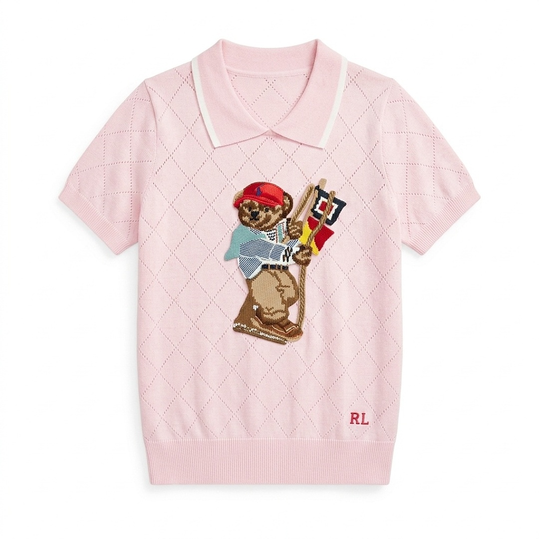 Ralph Lauren Polo Bear Jersey T-Shirt · A3395 — תמונה 31