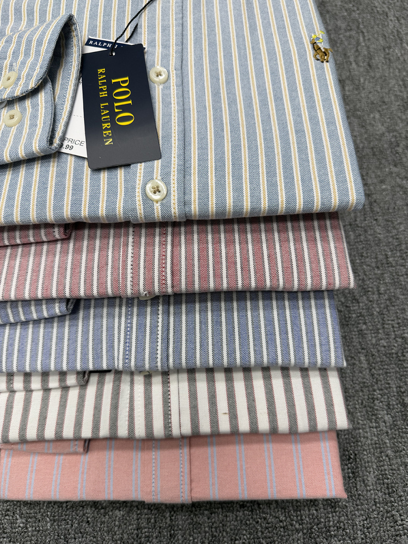 Ralph Lauren Striped Oxford Shirt · A3439 — תמונה 18