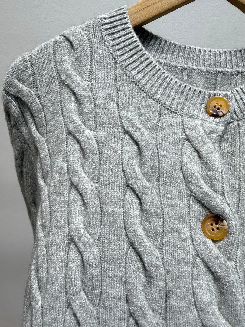Ralph Lauren Cable-Knit Wool-Cashmere Cardigan · A3364 — תמונה 7