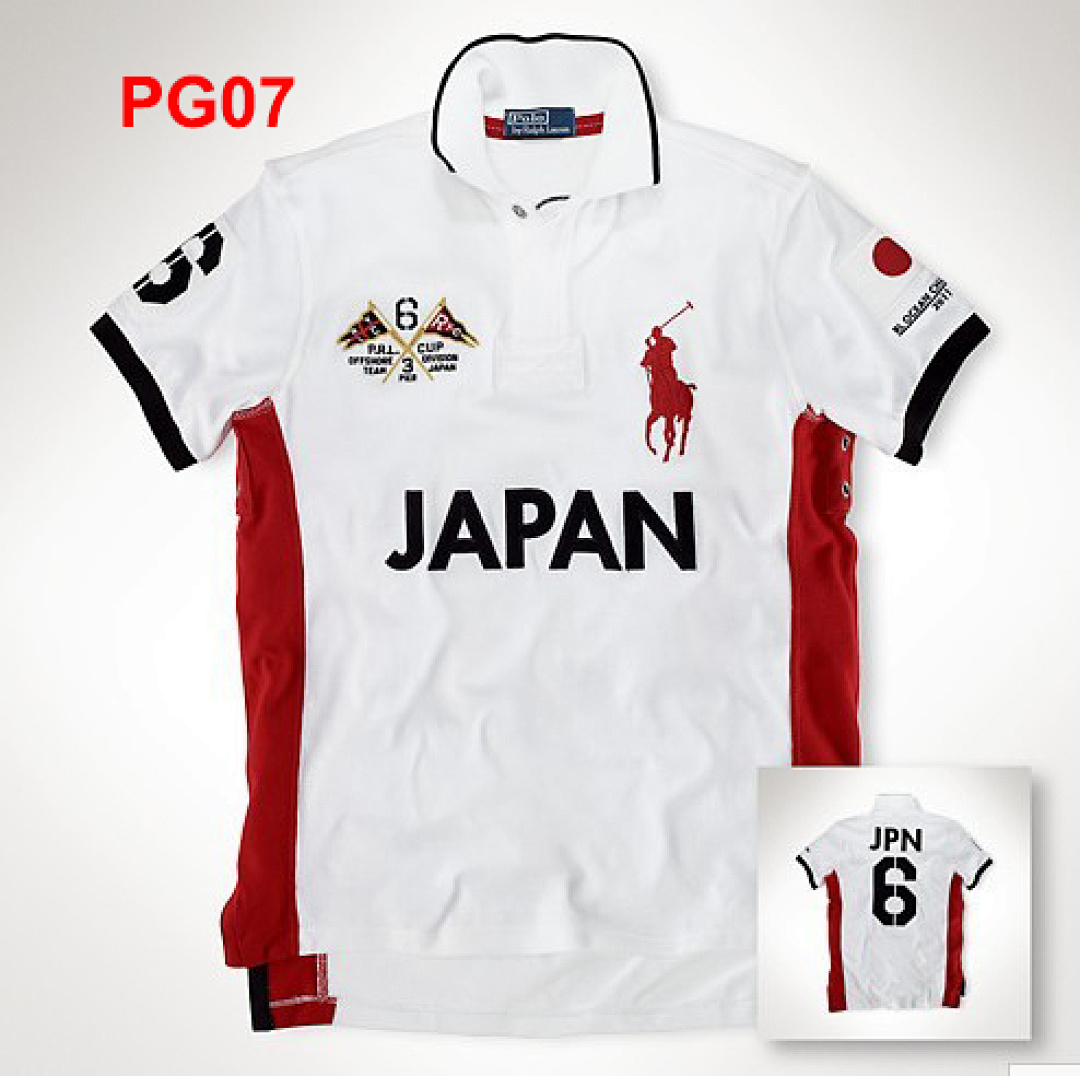 Ralph Lauren Mexico Color Block Pique Polo · A2437 — תמונה 11