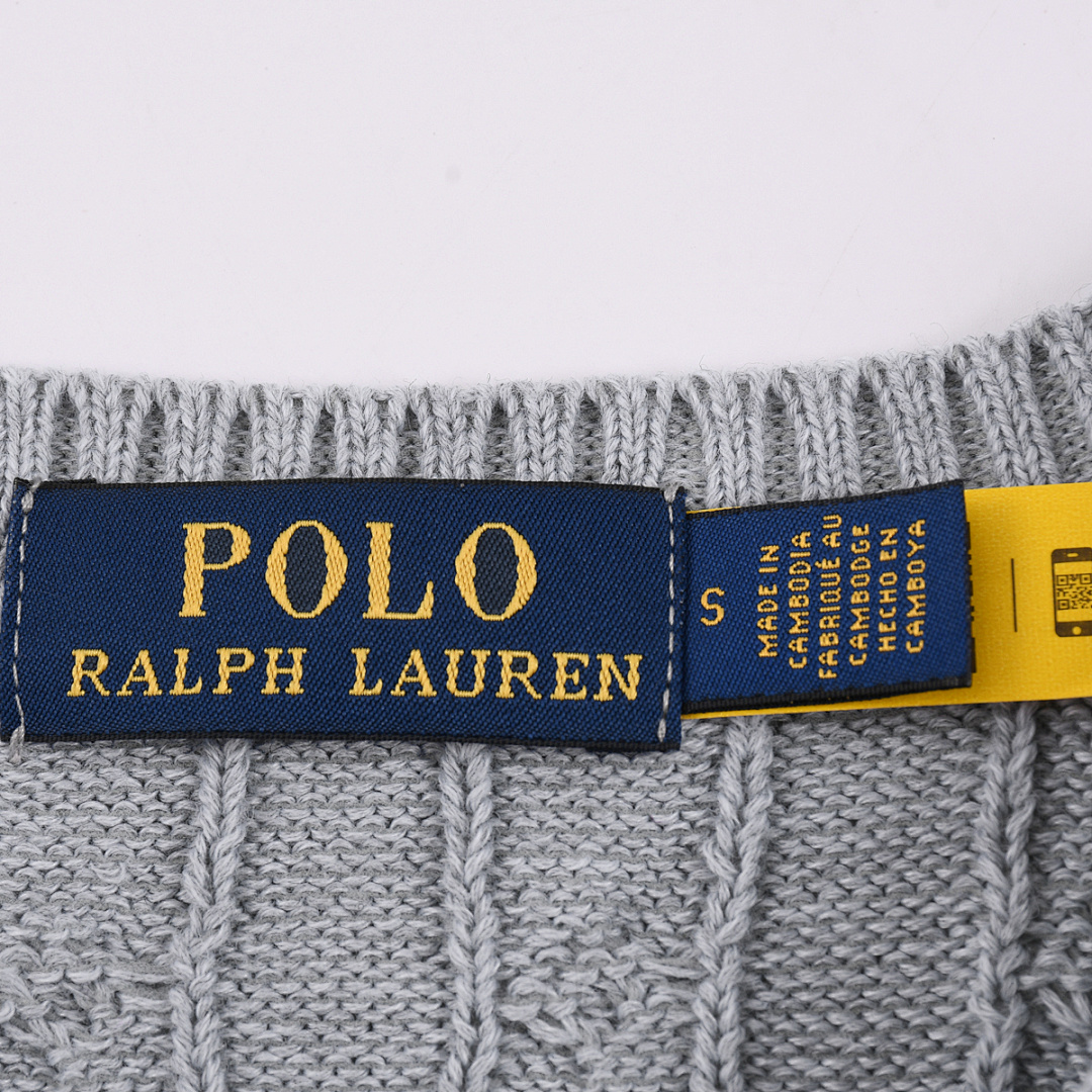 Ralph Lauren — סוודר קצר שרוול · A2463 — תמונה 31