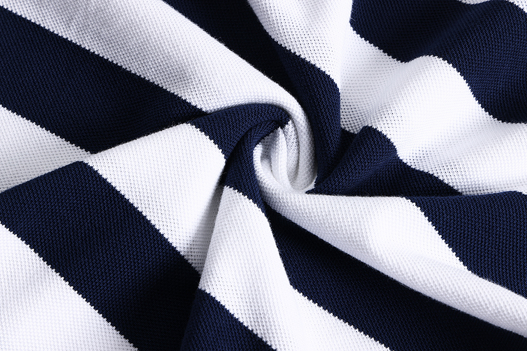 Ralph Lauren Classic Fit Striped Mesh Polo · A2375 — תמונה 3