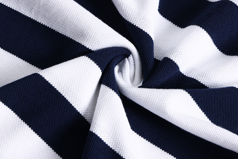 Ralph Lauren Classic Fit Striped Mesh Polo · A2375 — תמונה 4