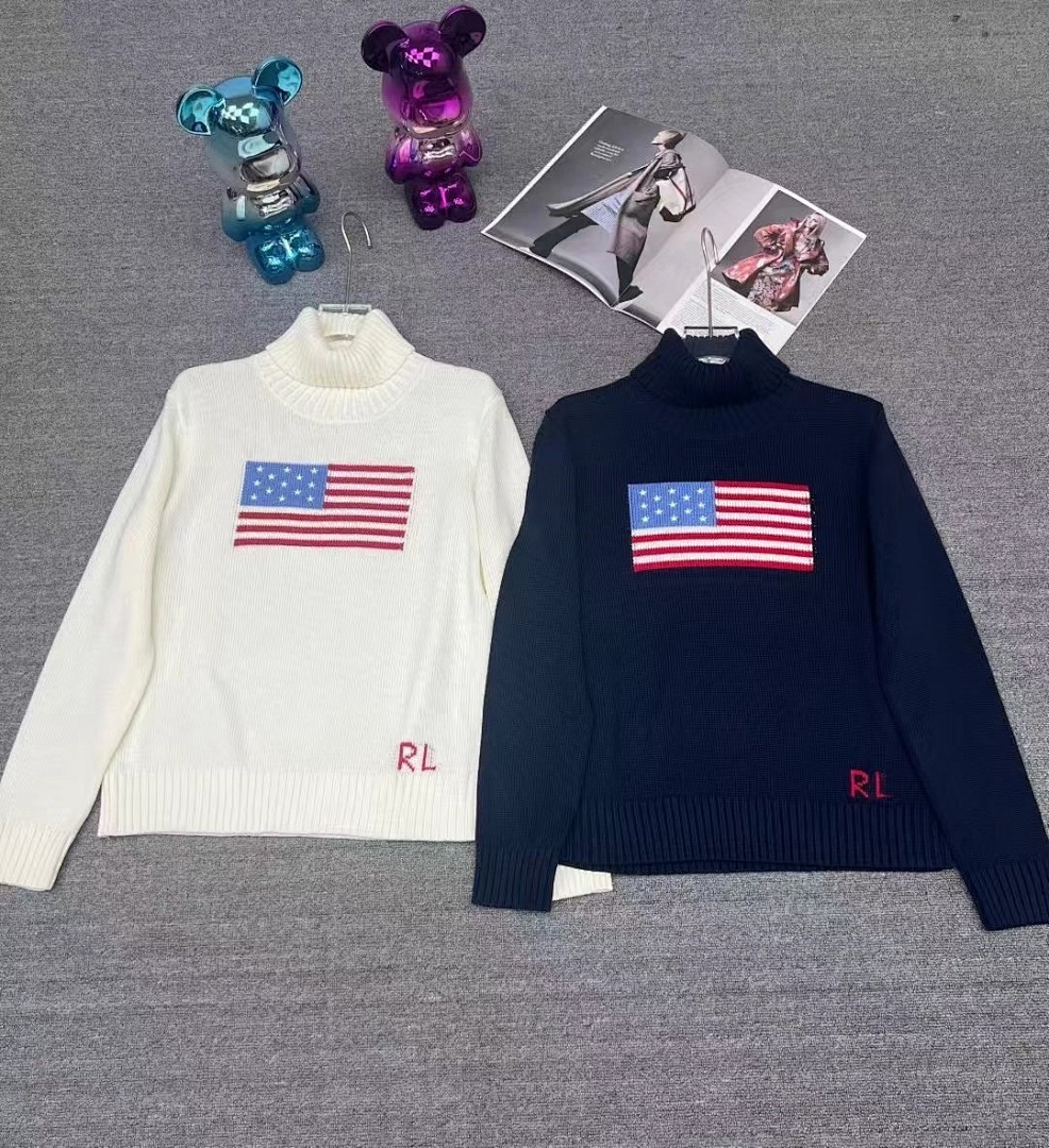 Ralph Lauren Flag Turtleneck Sweater · A2931 — תמונה 11