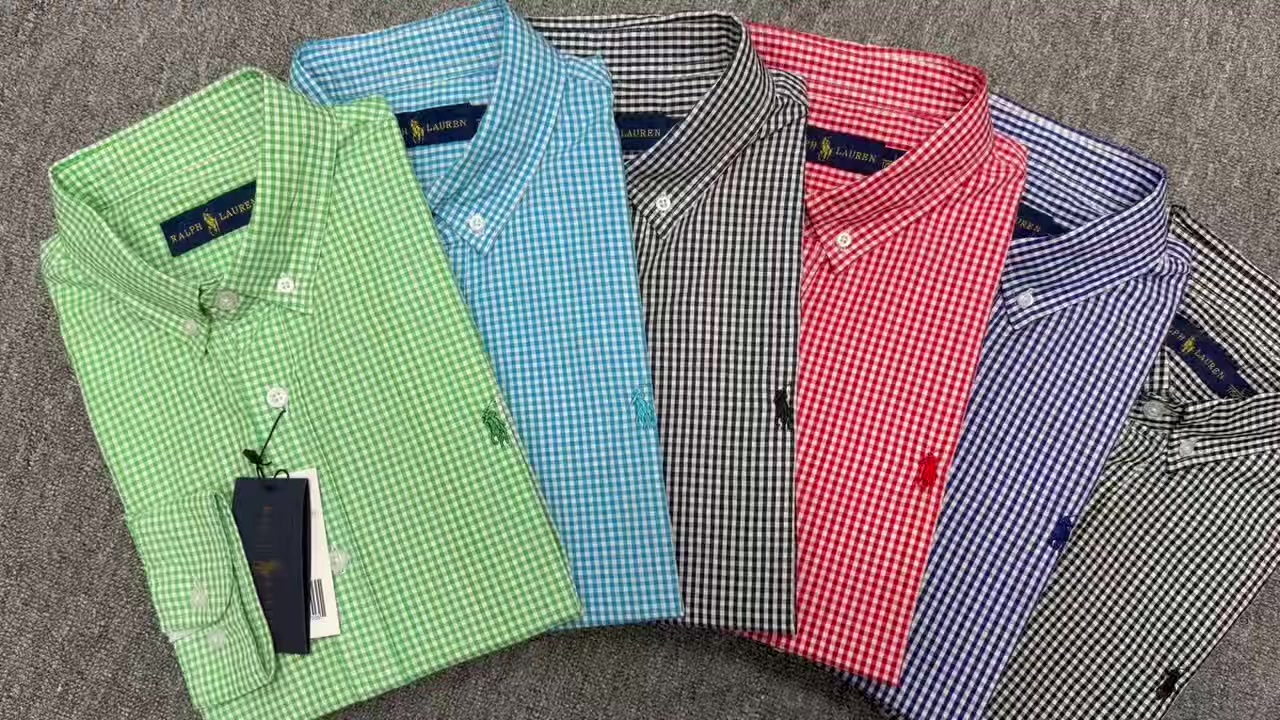 Ralph Lauren Gingham Stretch Poplin Shirt · A3196 — תמונה 2